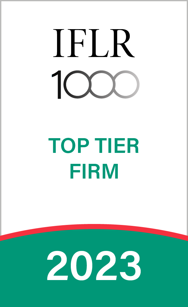 IFLR  1000 top tier Firm 2023