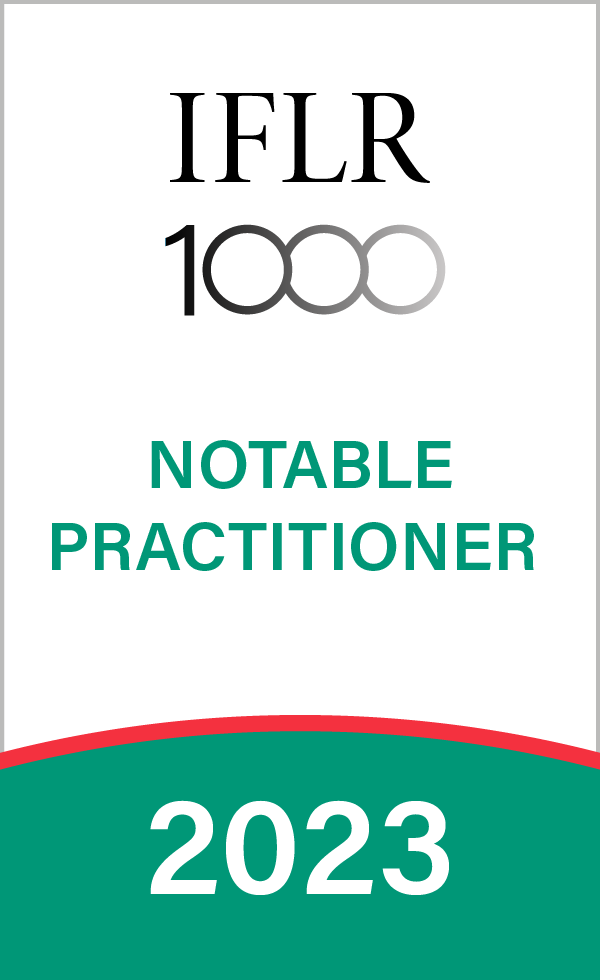 IFLR 1000 Notable Practitioner 2023